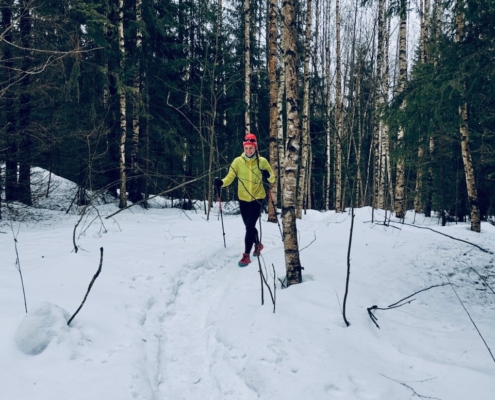 Palautumine treeneistä